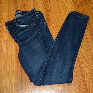 Hi-rise jegging